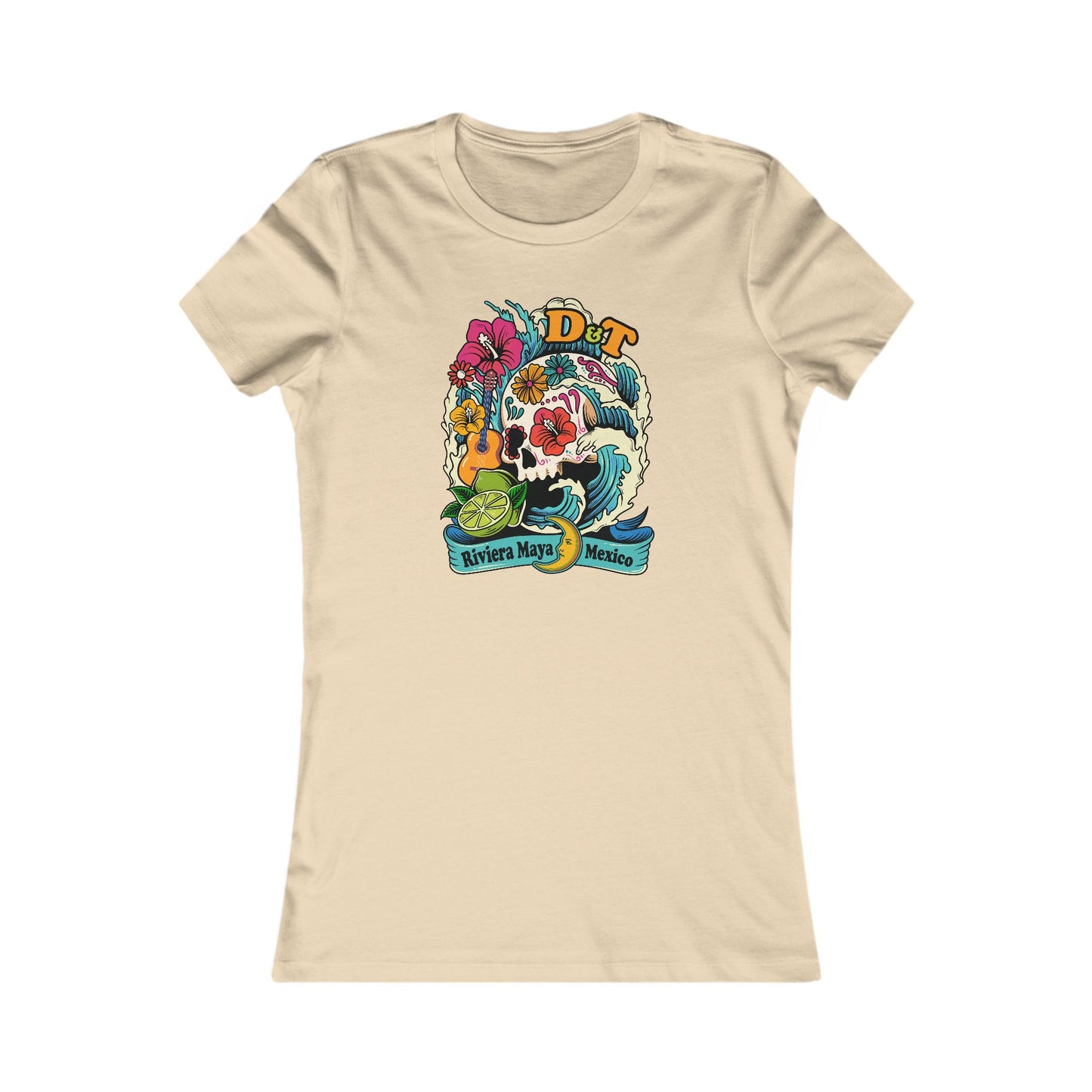 Mexico Sugar Skull 2026 Woman's Cut Tee *With Set List