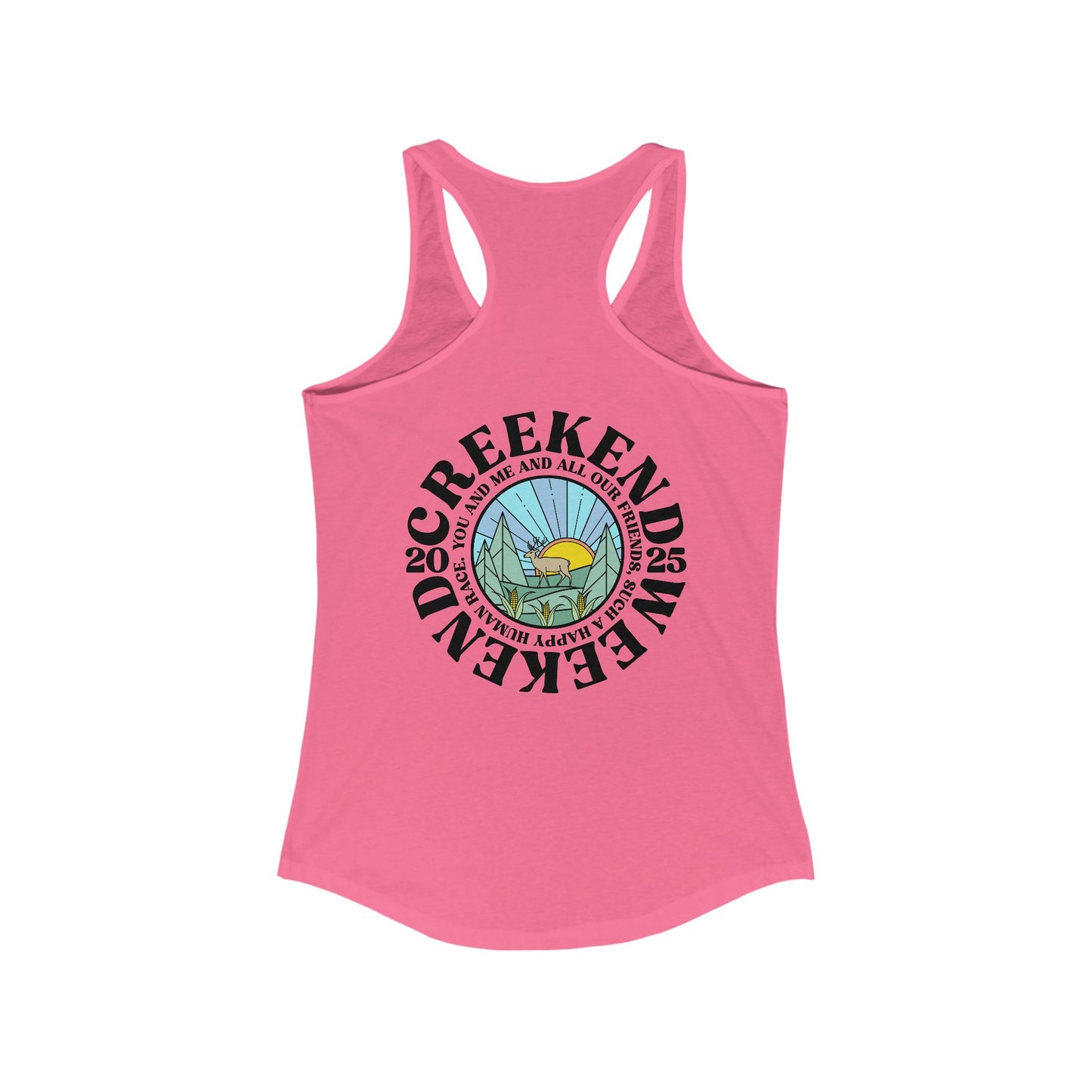Freakin Creekend 2025 *With Back Print Woman's Tank