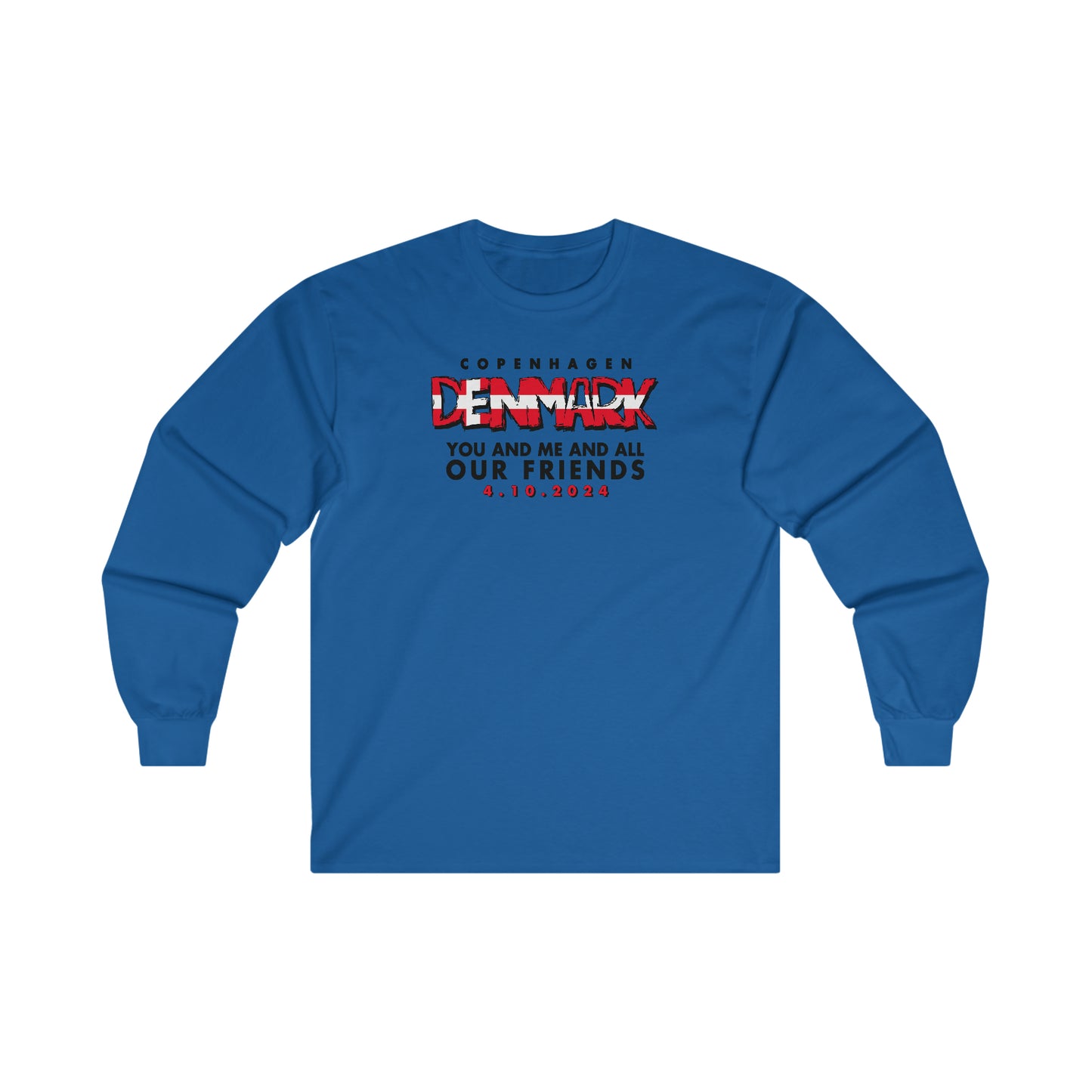 Denmark Europe 2024 Long Sleeve Tee *With Setlist