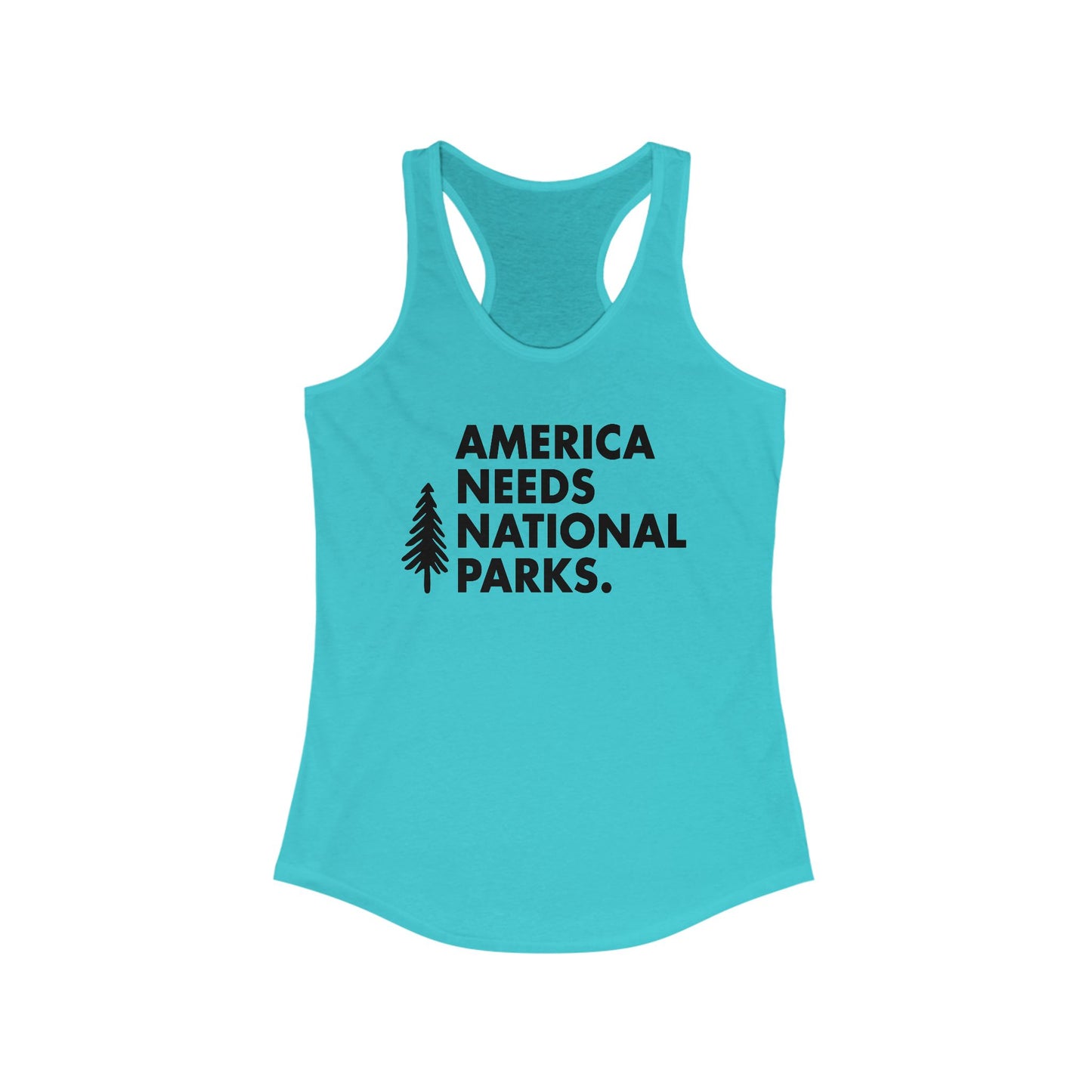 America Needs National Parks Woman's Tank