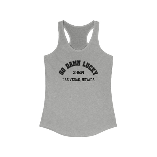 Las Vegas So Damn Lucky 2024 Tank Top *With setlist