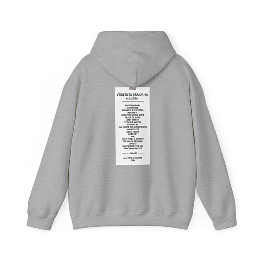 Virginia Beach 2026 Hoodies *With Set List