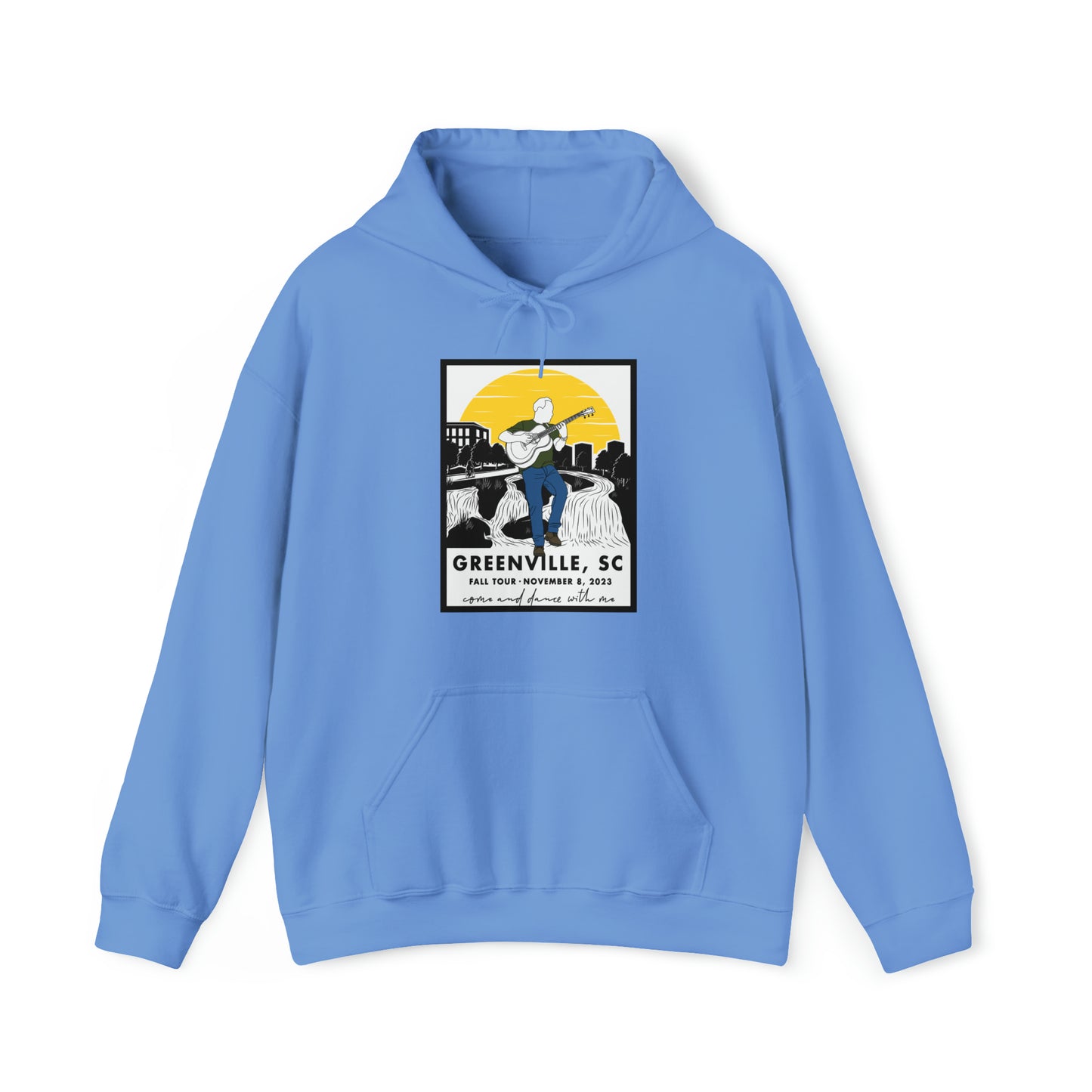 Greenville SC 2023 Hoodie w/set list