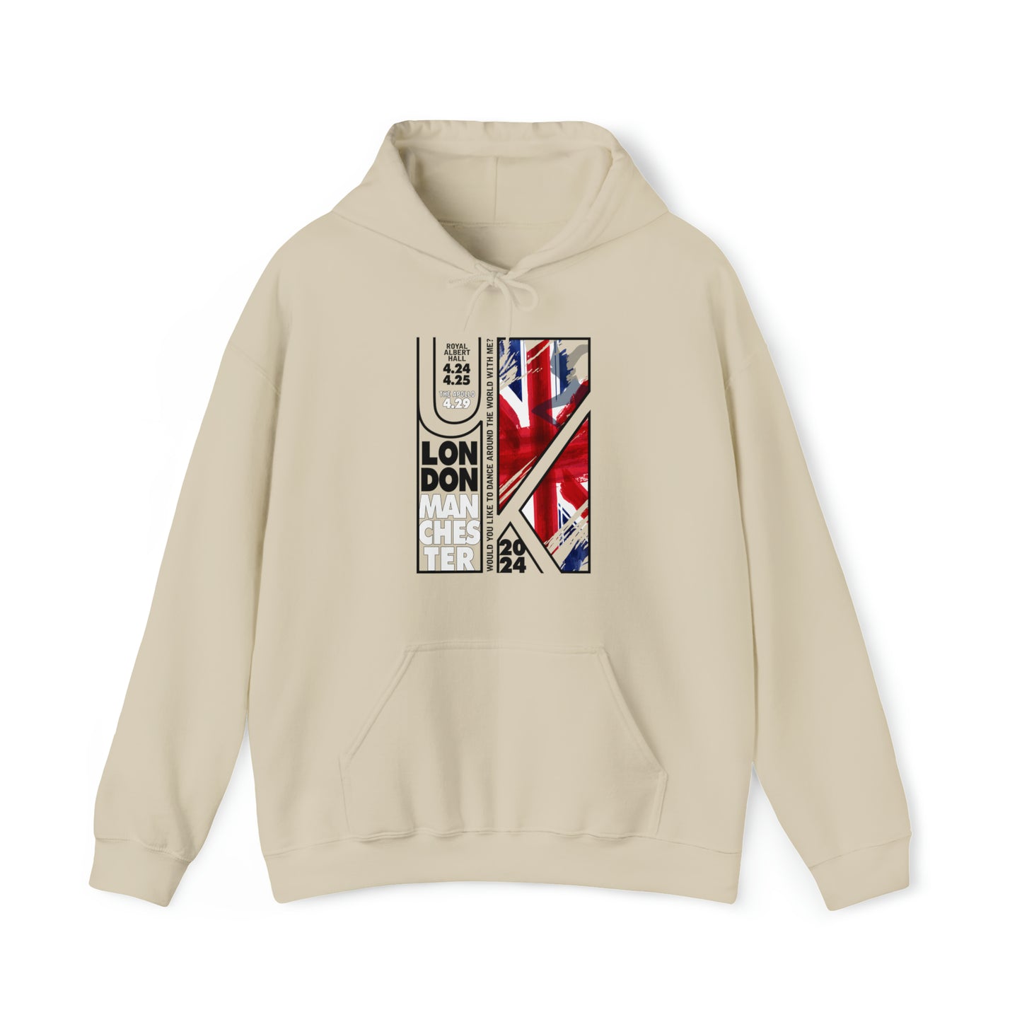 England Europe 2024 Hoodie w/set list