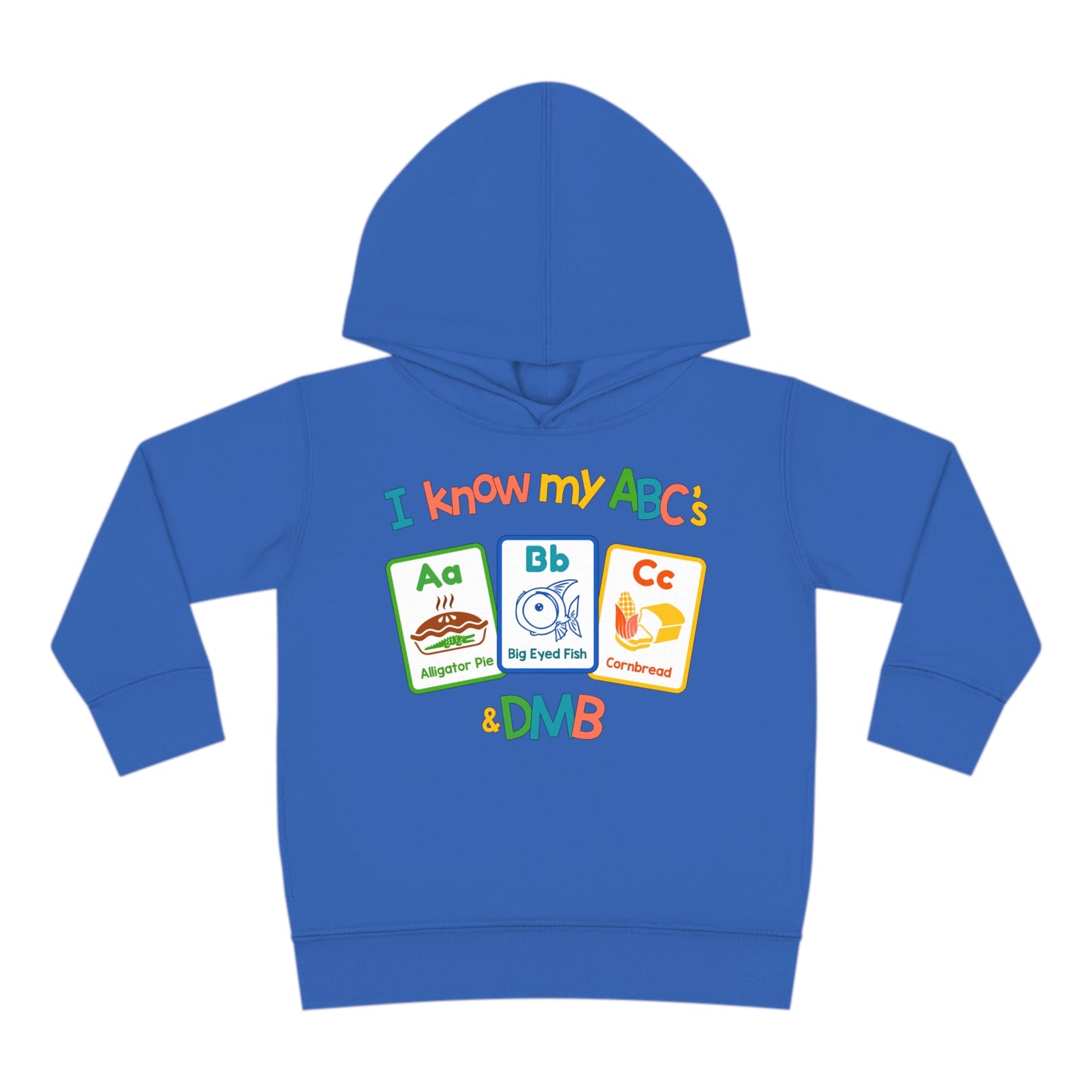 I Know My ABC's Toddler Hoodie