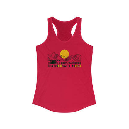 The Gorge Line Art 2024 Tank Top W/set list