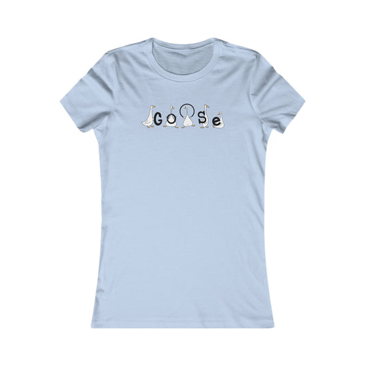 Crazy Geese Woman's Cut Tee