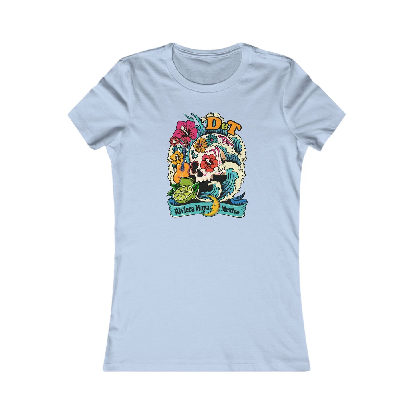 Mexico Sugar Skull 2026 Woman's Cut Tee *With Set List