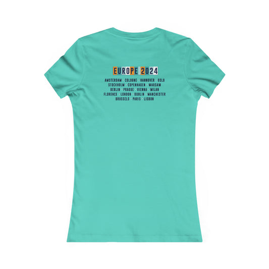 Would you like to dance Europe 2024 Fitted Women's Cut W/Tour Dates