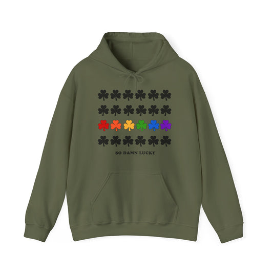 So Damn Lucky With Pride Hoodie