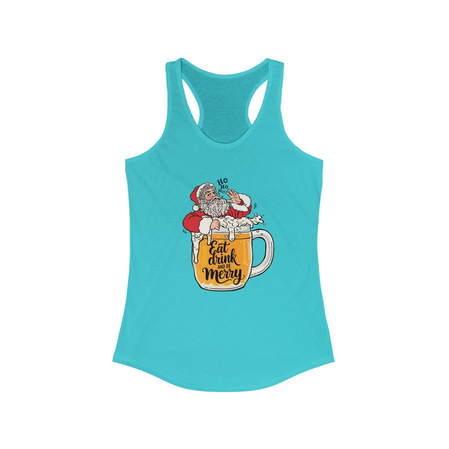 Eat Drink Santa Woman's Tank