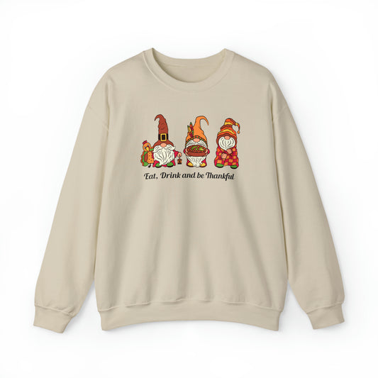 Thankful Gnomes Crewneck
