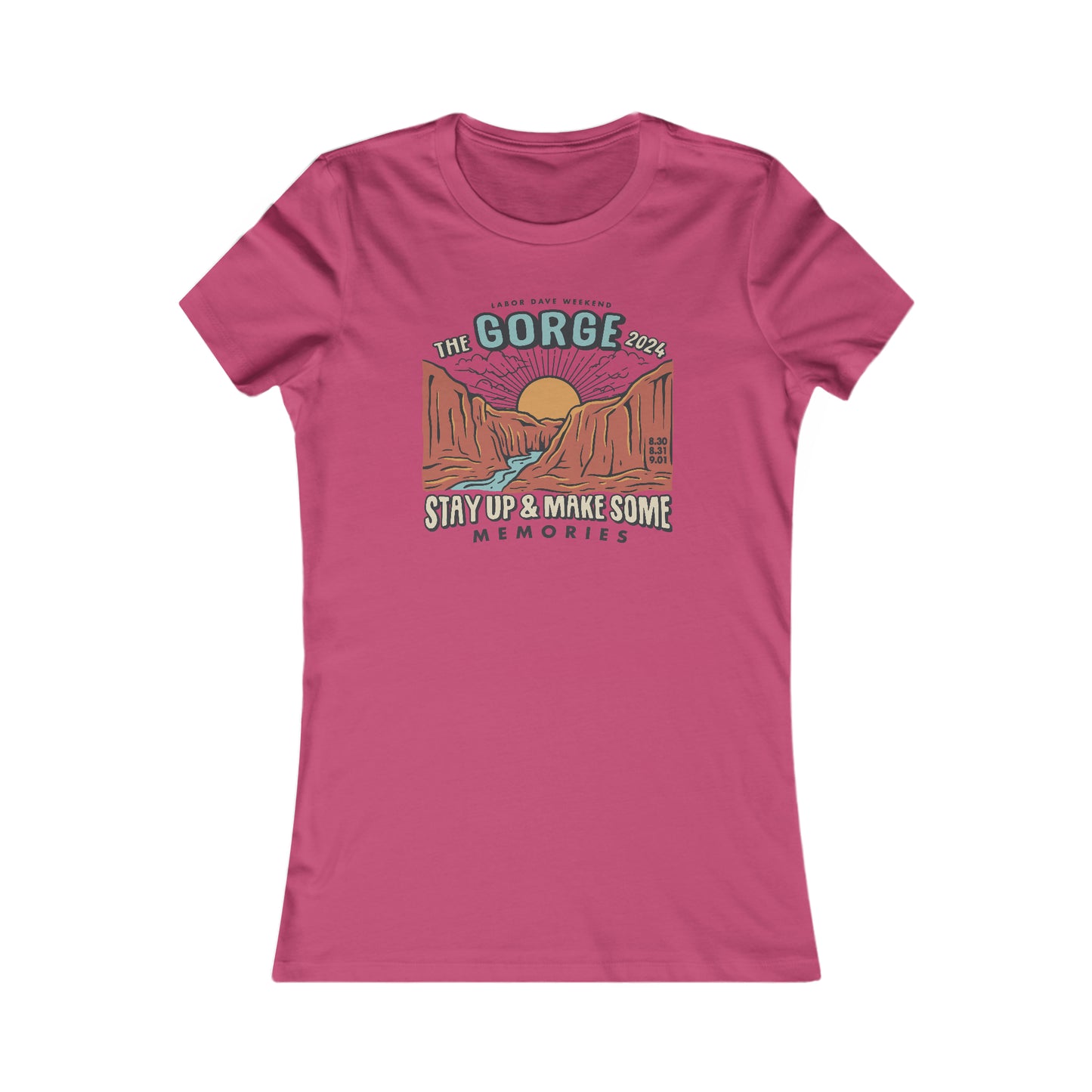 Labor Dave 2024 Women's Cut W/ Set List
