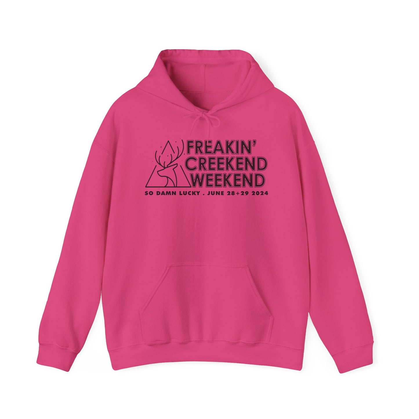 Freakin Creekend Weekend 2024 Hoodie *With Setlist