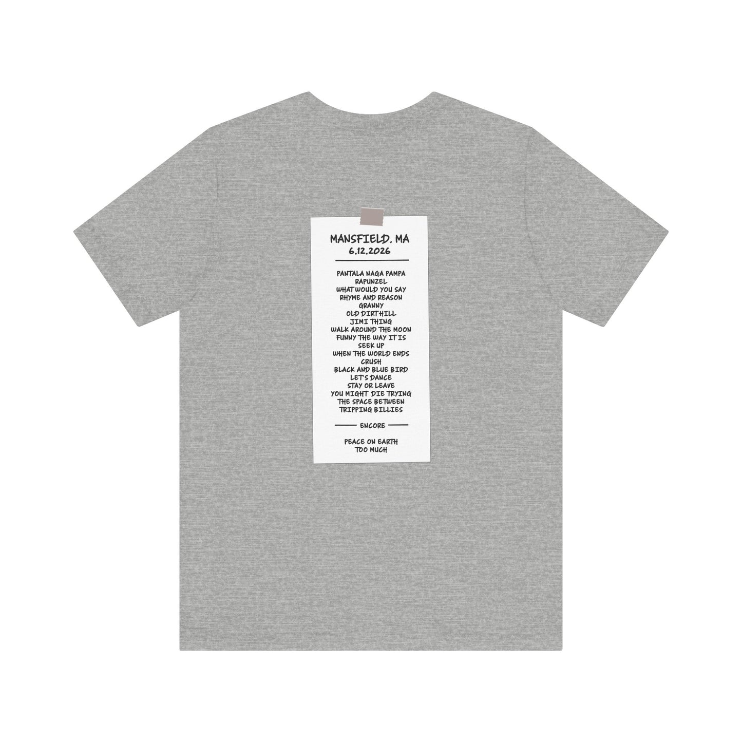 Mansfield 2026 *With Set List