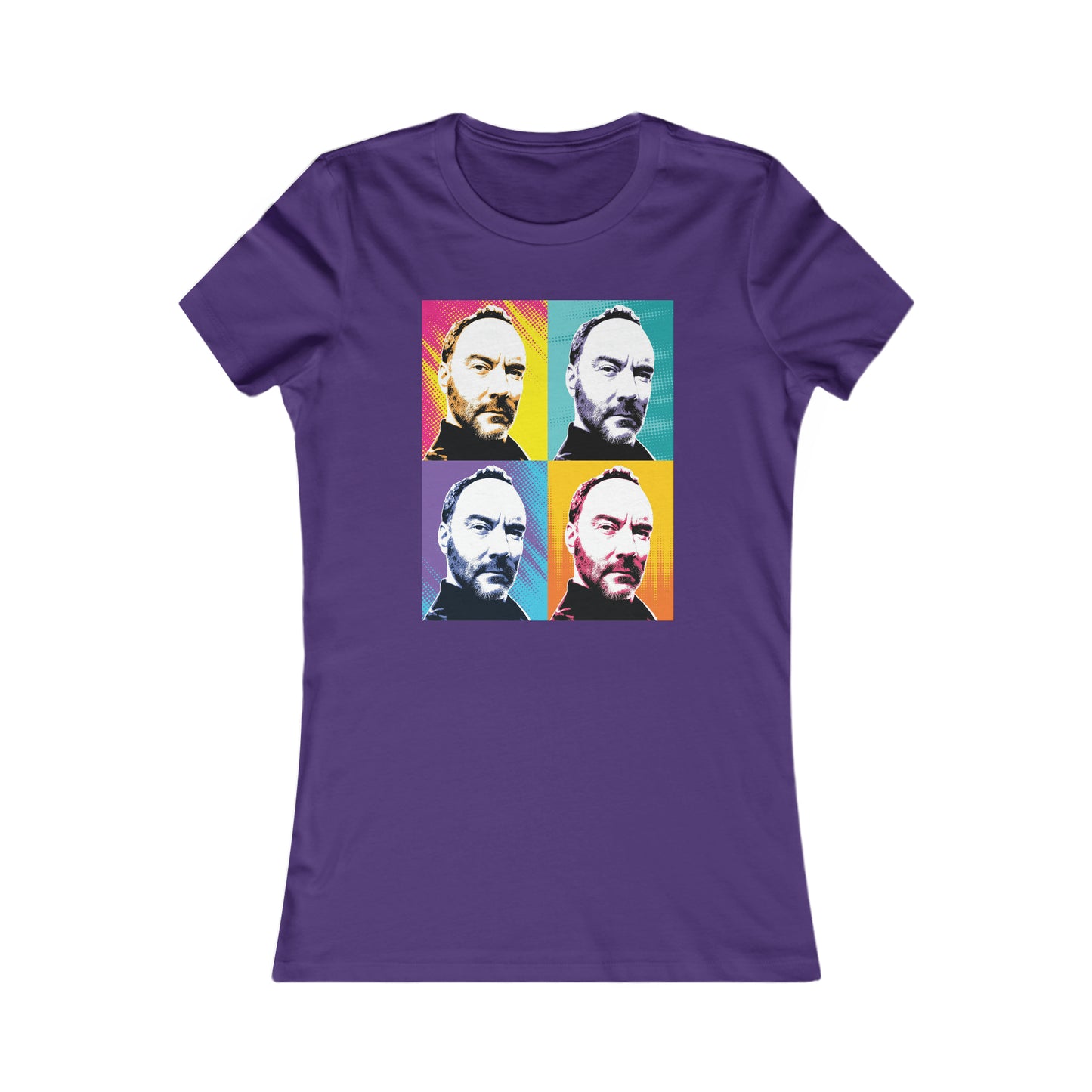 Dave Quad Color Worhol Inspired Women's Cut