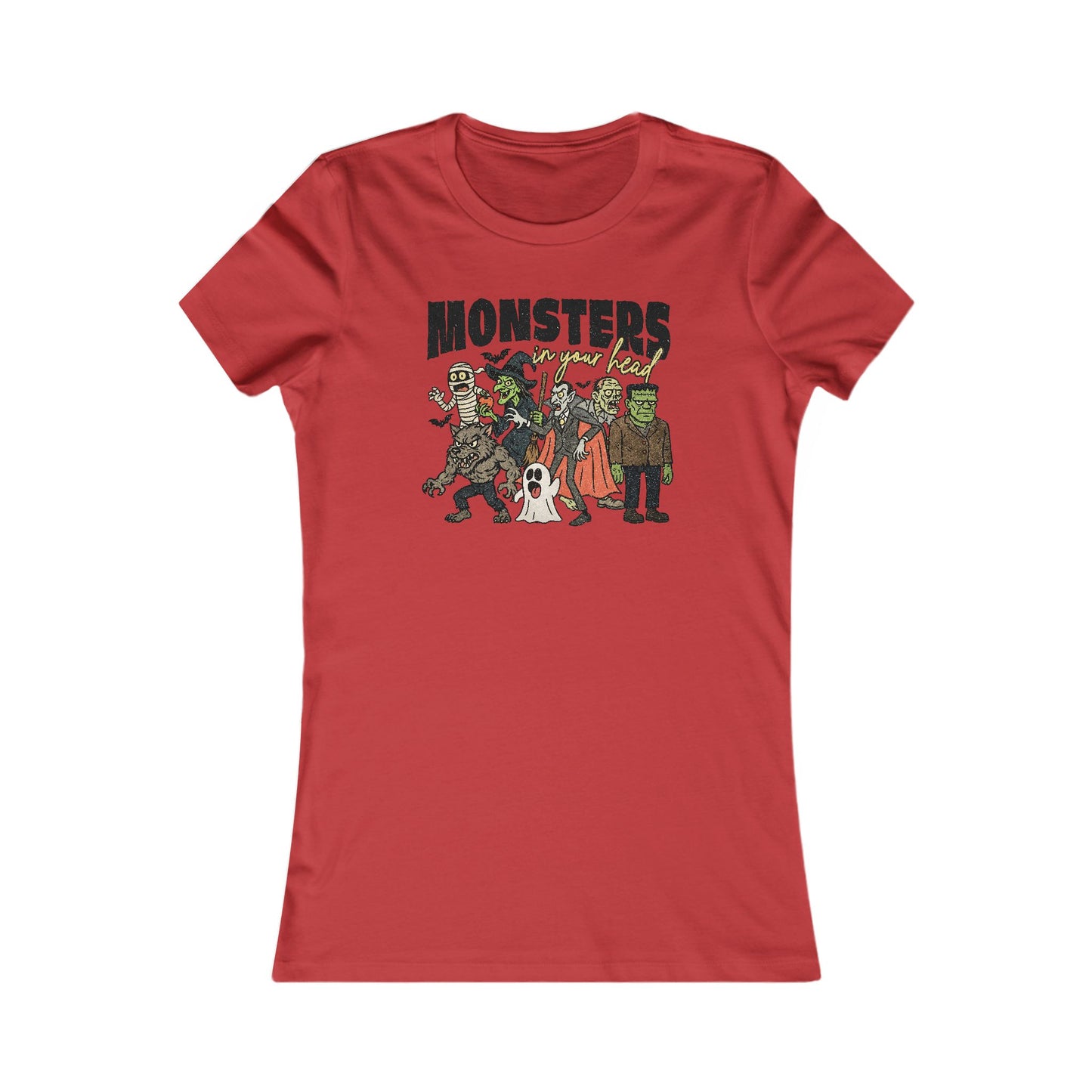 Monster Mash Woman's Cut Tee