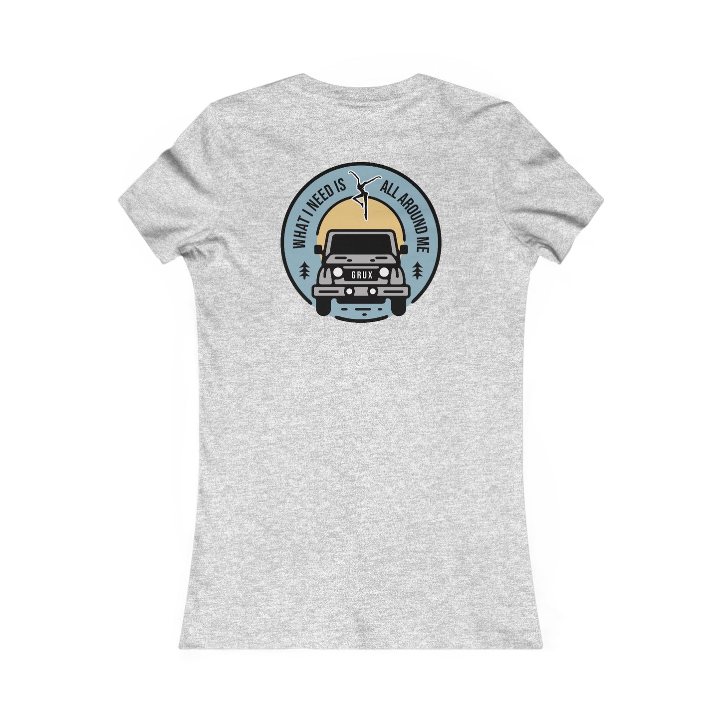 Jimi Jeep *With Back Print Women's Cut Tee