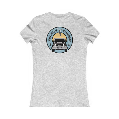 Jimi Jeep *With Back Print Women's Cut Tee