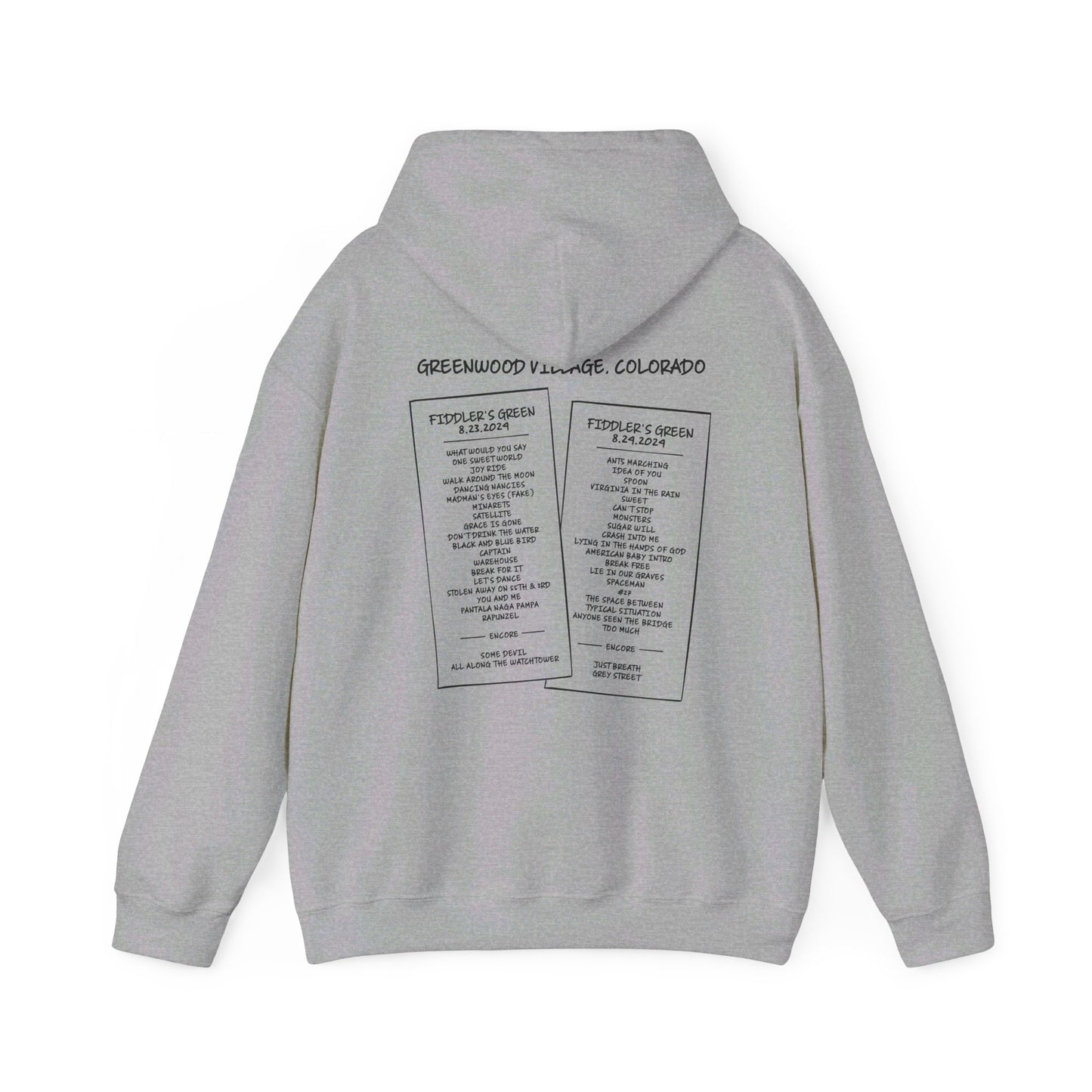 Greenwood Village 2024 Hoodie *With Setlist