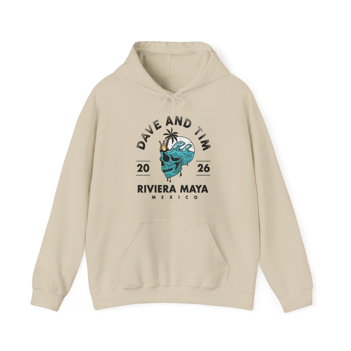 D&T Skull Palm Trees 2026 Hoodies *With Set List
