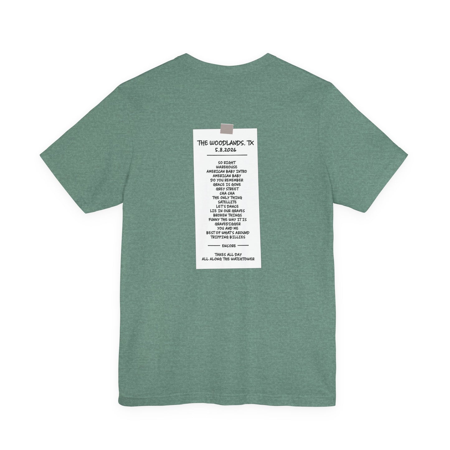 The Woodlands 2026 *With Set List