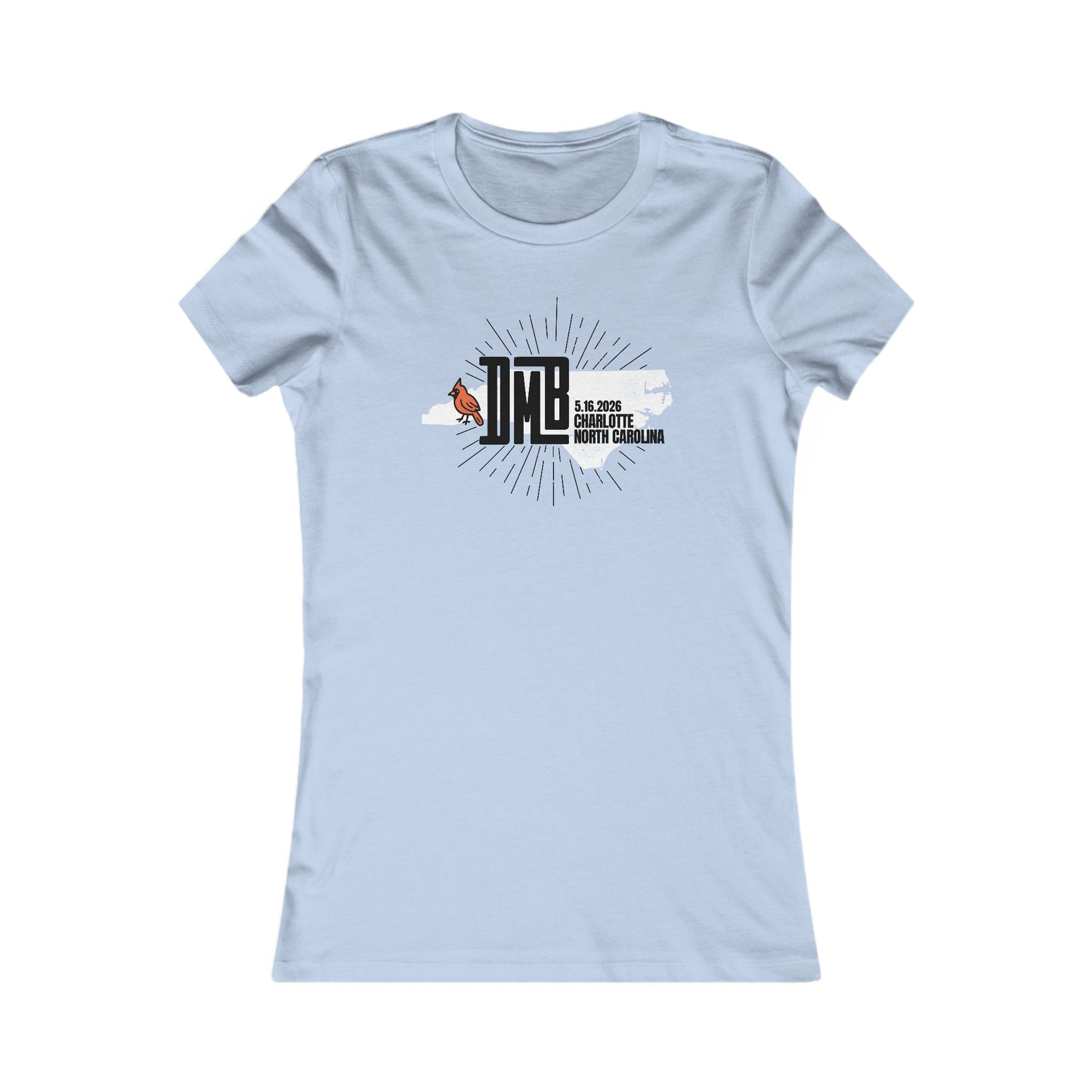 Charlotte NC 2026 Woman's Cut Tee *With Set List