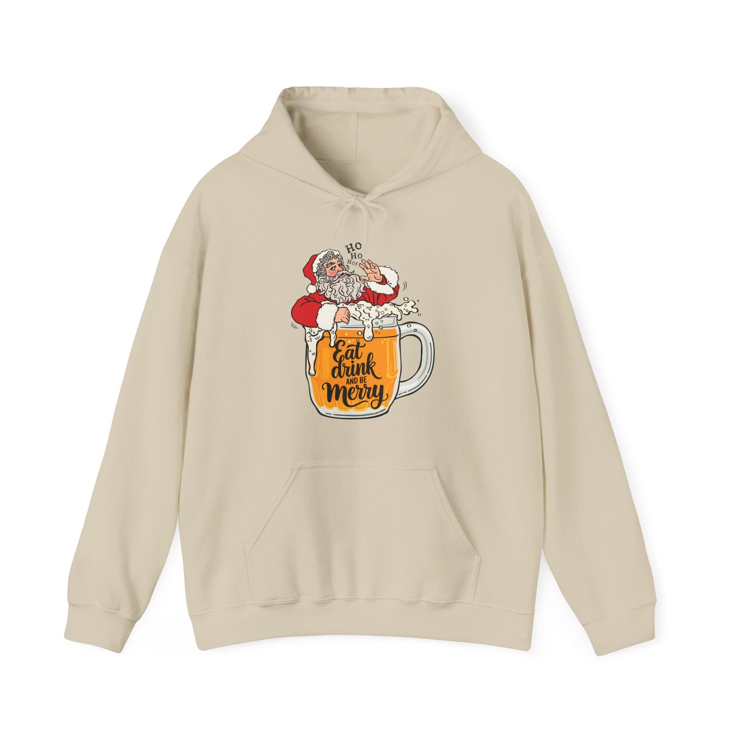 Eat Drink Santa Hoodies