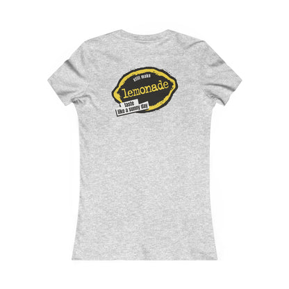 Taste Like A Sunny Day *front & back Women's Cut Tee