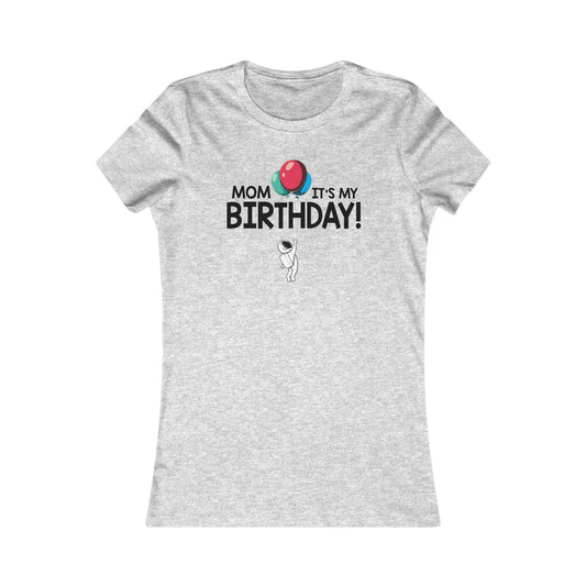 Spaceman Birthday Women's Cut