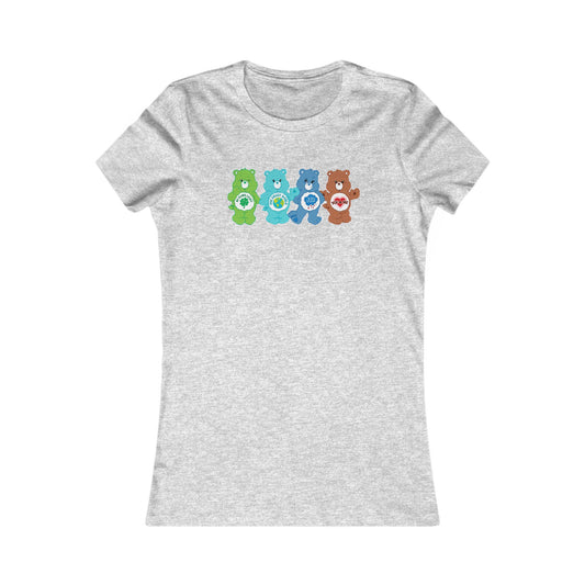 Dave Cares Woman's Cut Tee