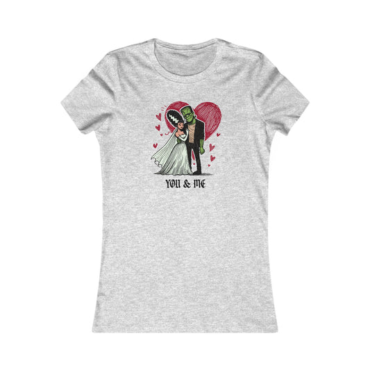 You & Me Bride Woman's Cut Tee