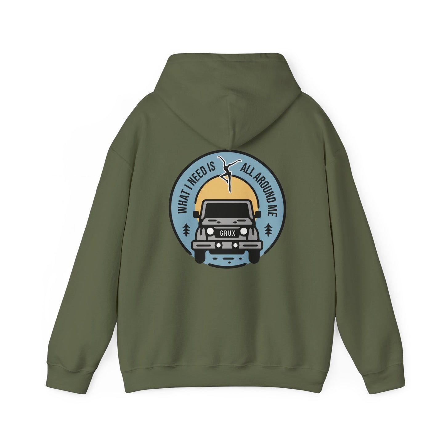 Jimi Jeep *With Back Print Hoodie