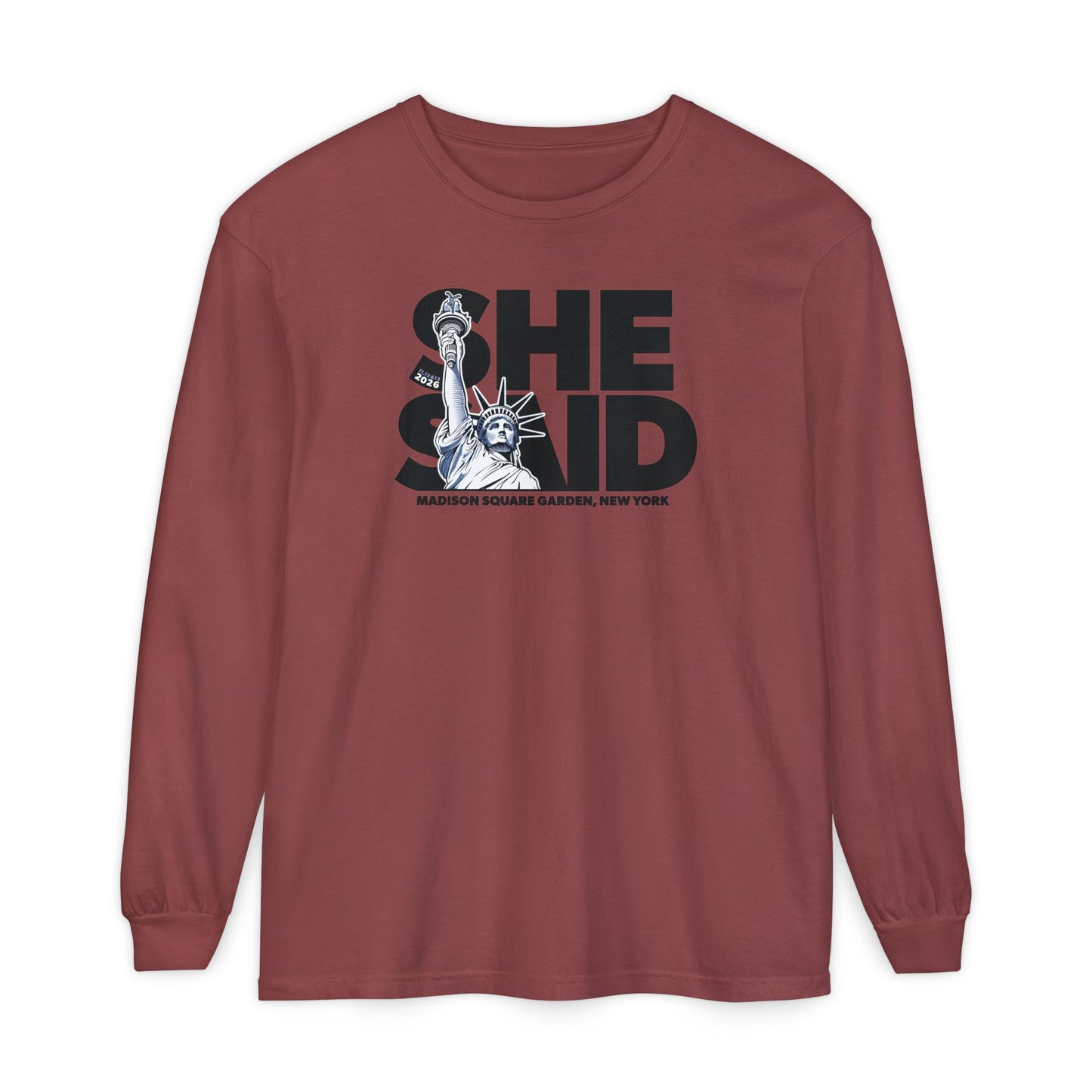 She Said Fall 2026 Long Sleeve Tee