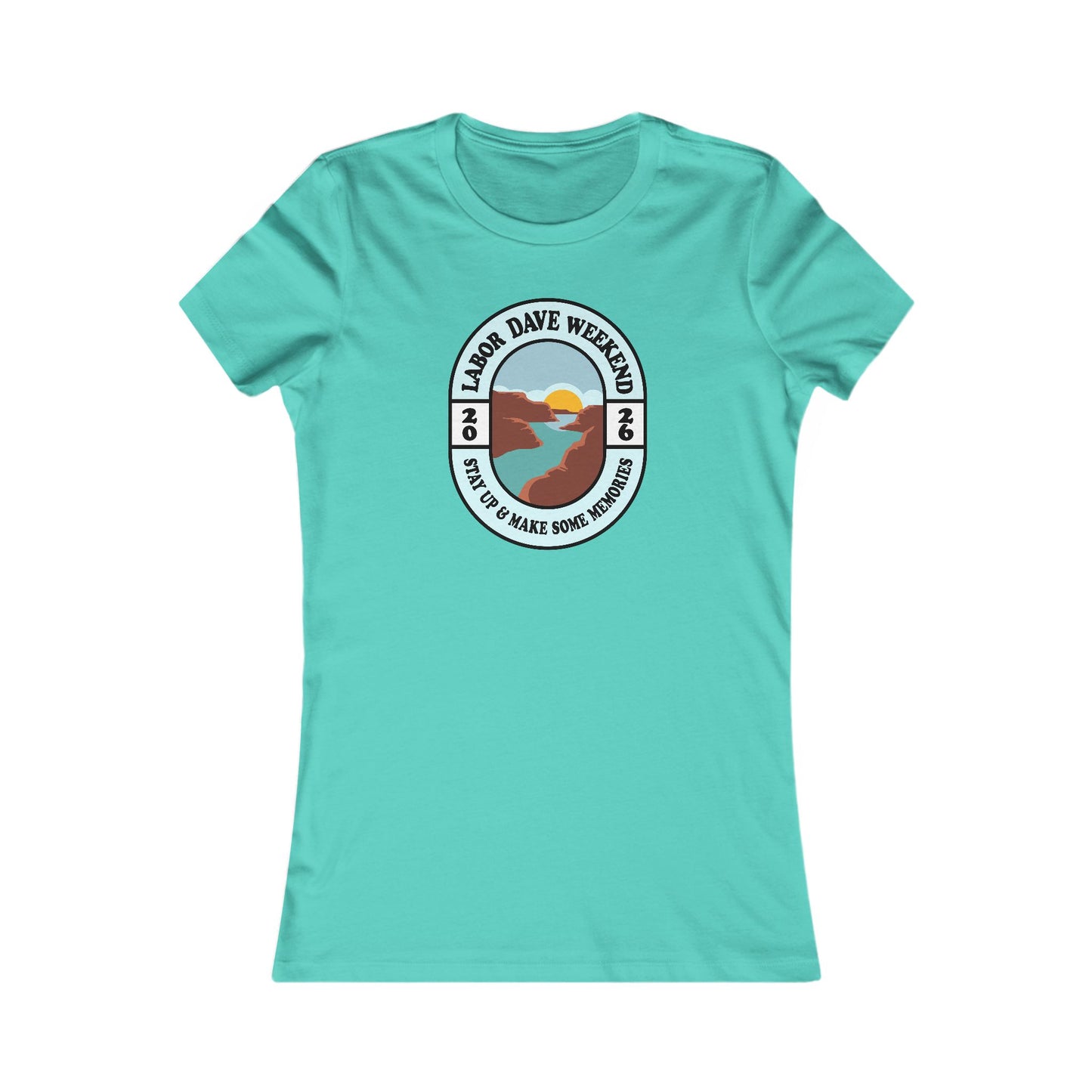 Stay Up Gorge 2026 Woman's Cut Tee