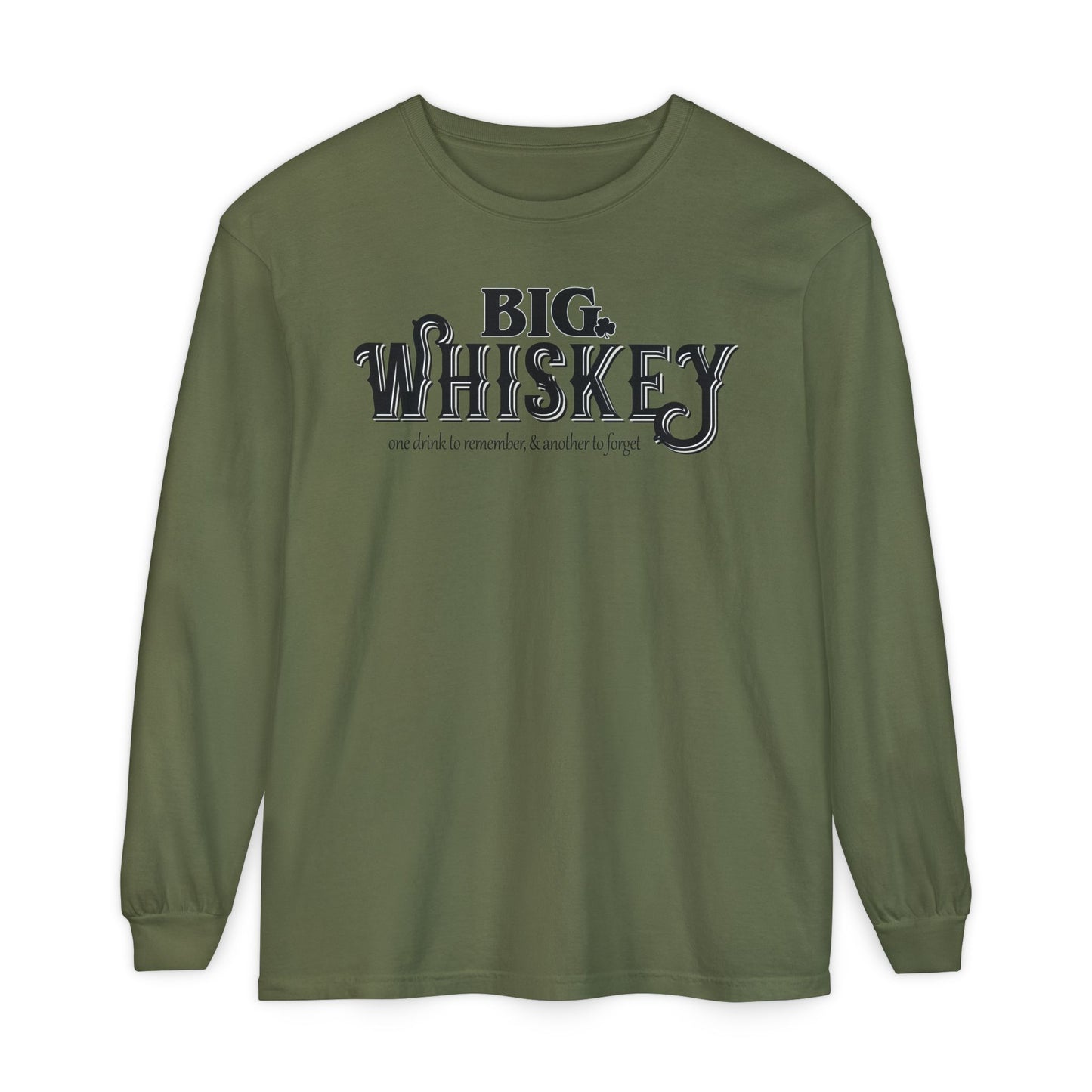 Big Whiskey Long Sleeve Tee