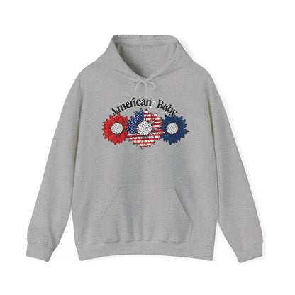 American Baby Sunflower  Hoodie