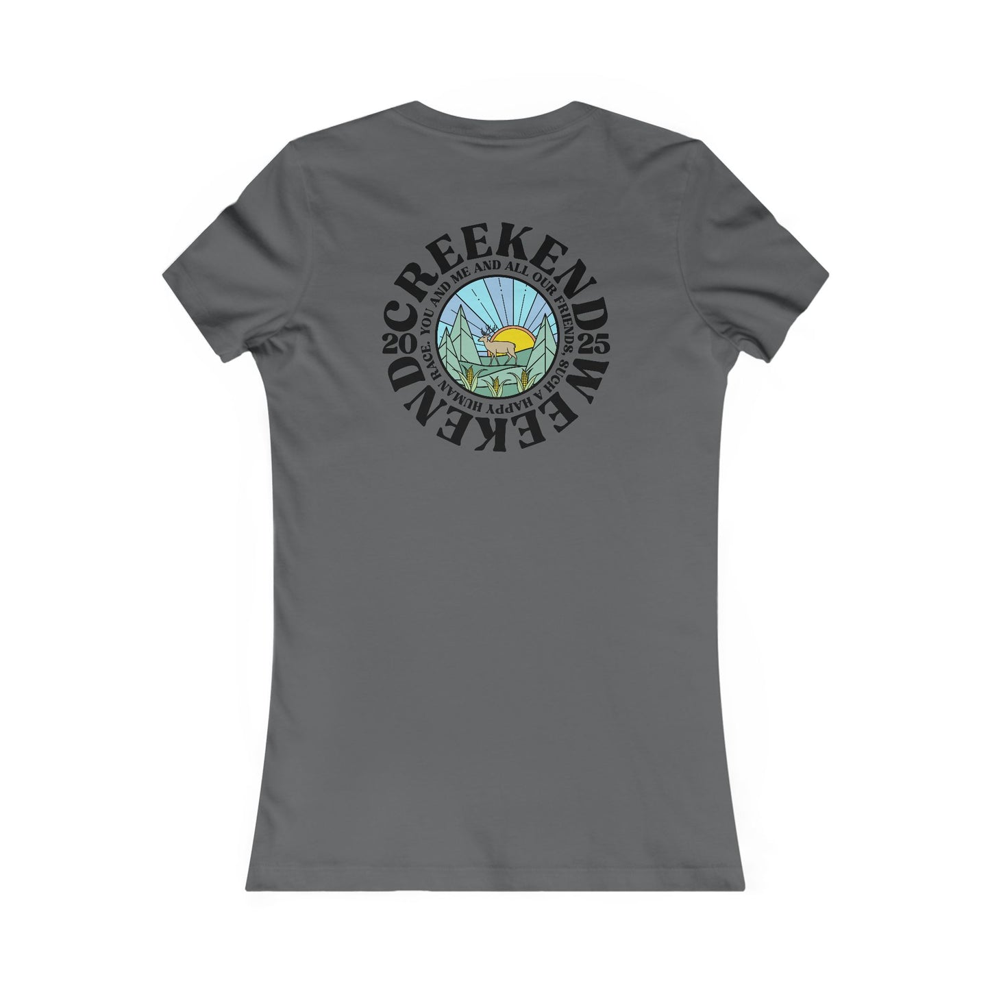 Freakin Creekend 2025 *With Back Print Woman's Cut