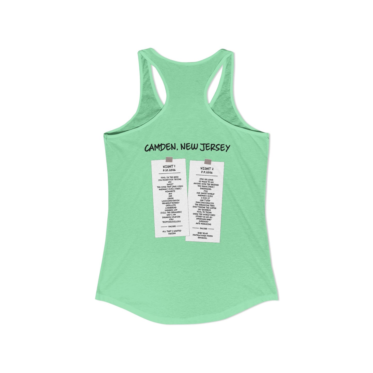 Camden Bridge 2026 Woman's Tank *With Setlist