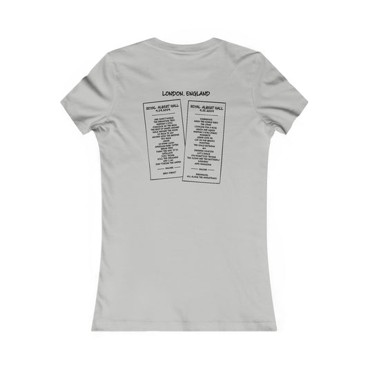 England Europe 2024 Women's Cut w/set list