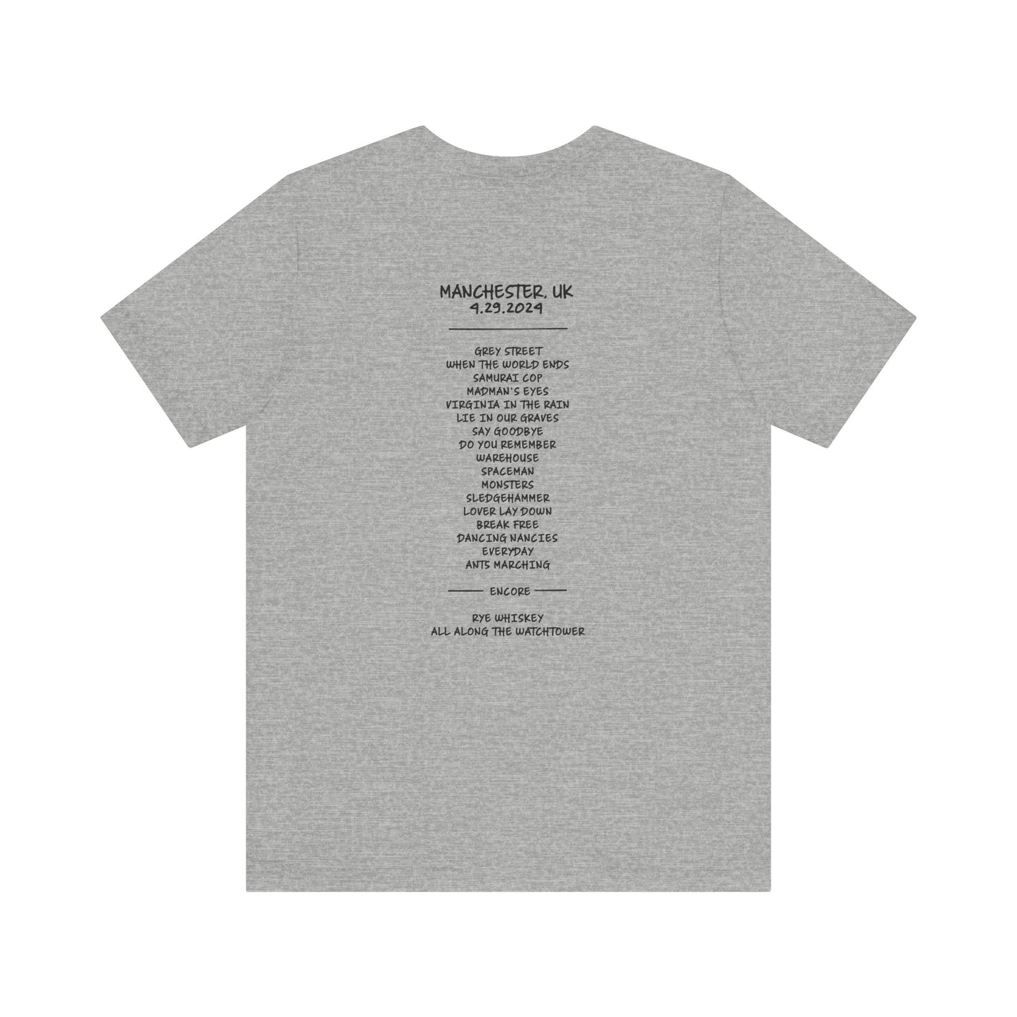 England Europe 2024 w/set list