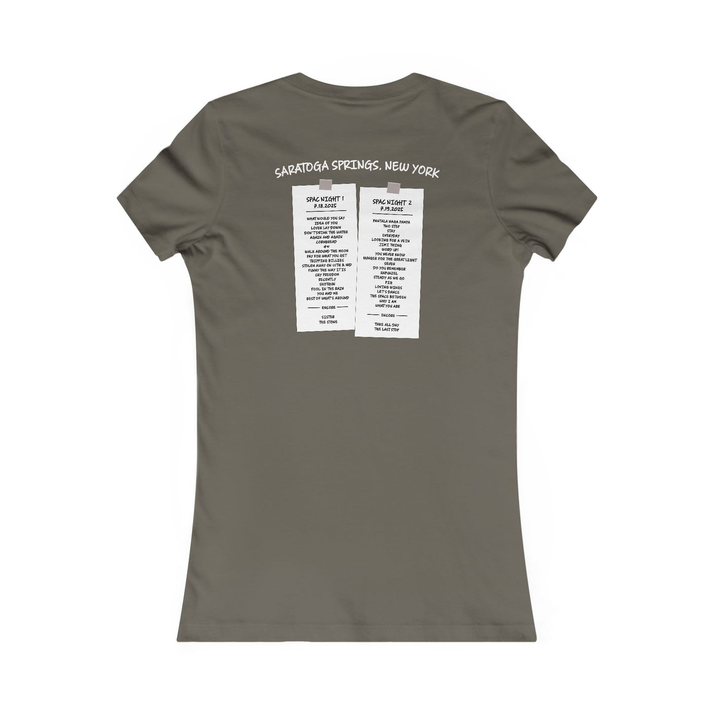 Celebrate We Will SPAC 2025 Woman's Cut w/set list