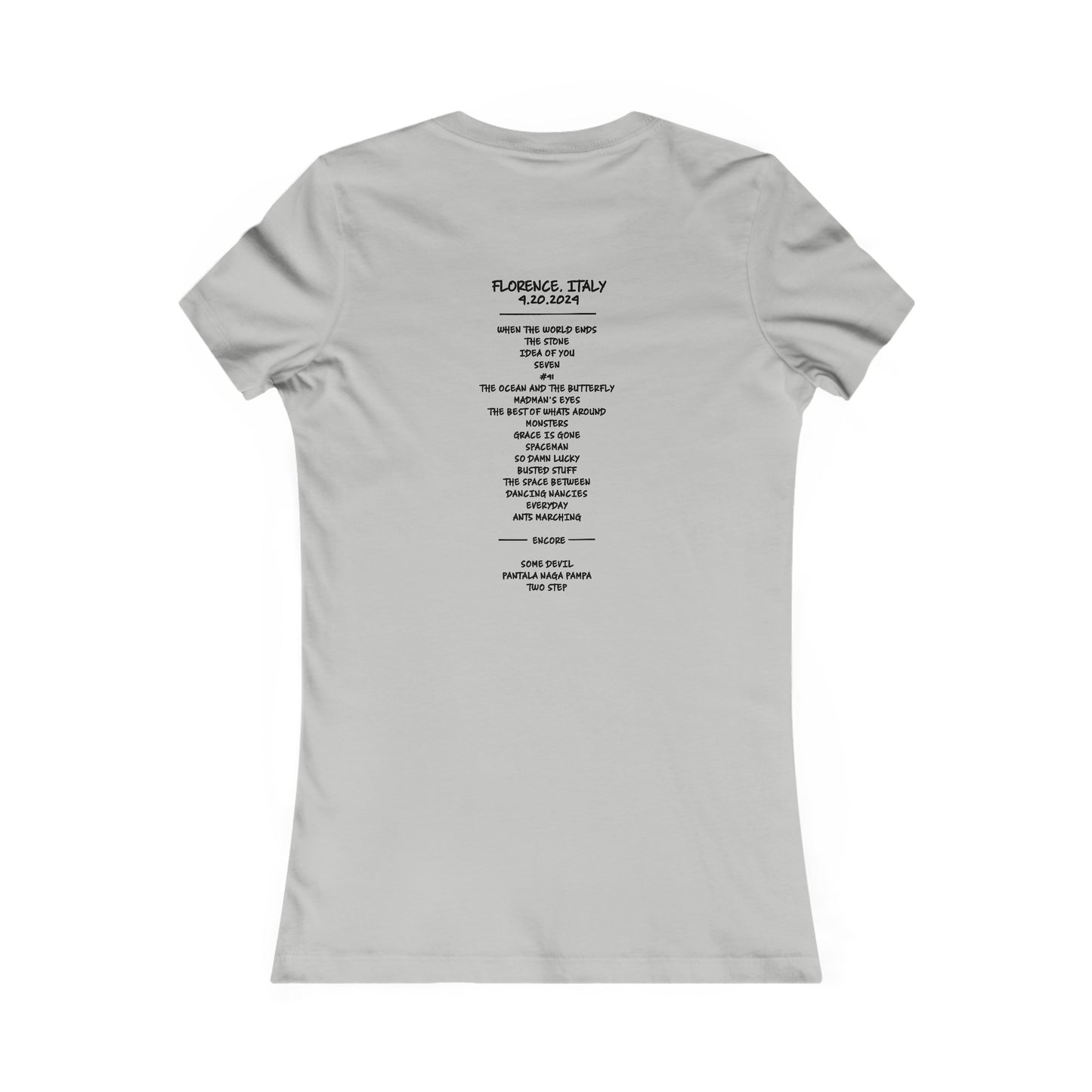 Italy Europe 2024 Women's Cut w/set list