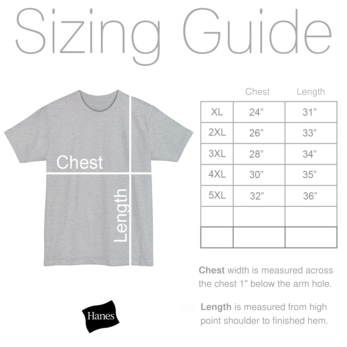 Build Your Own Roomy Tee (Hanes)