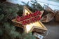 Light Up Wood Tree Topper *Hand Made