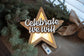 Light Up Wood Tree Topper *Hand Made