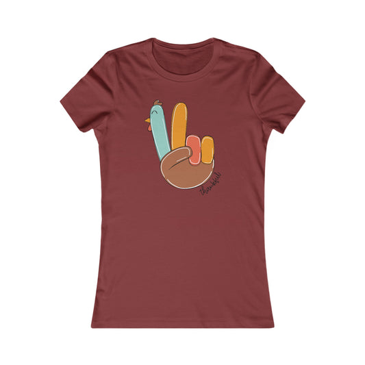 Peaceful Thanks Women's Cut