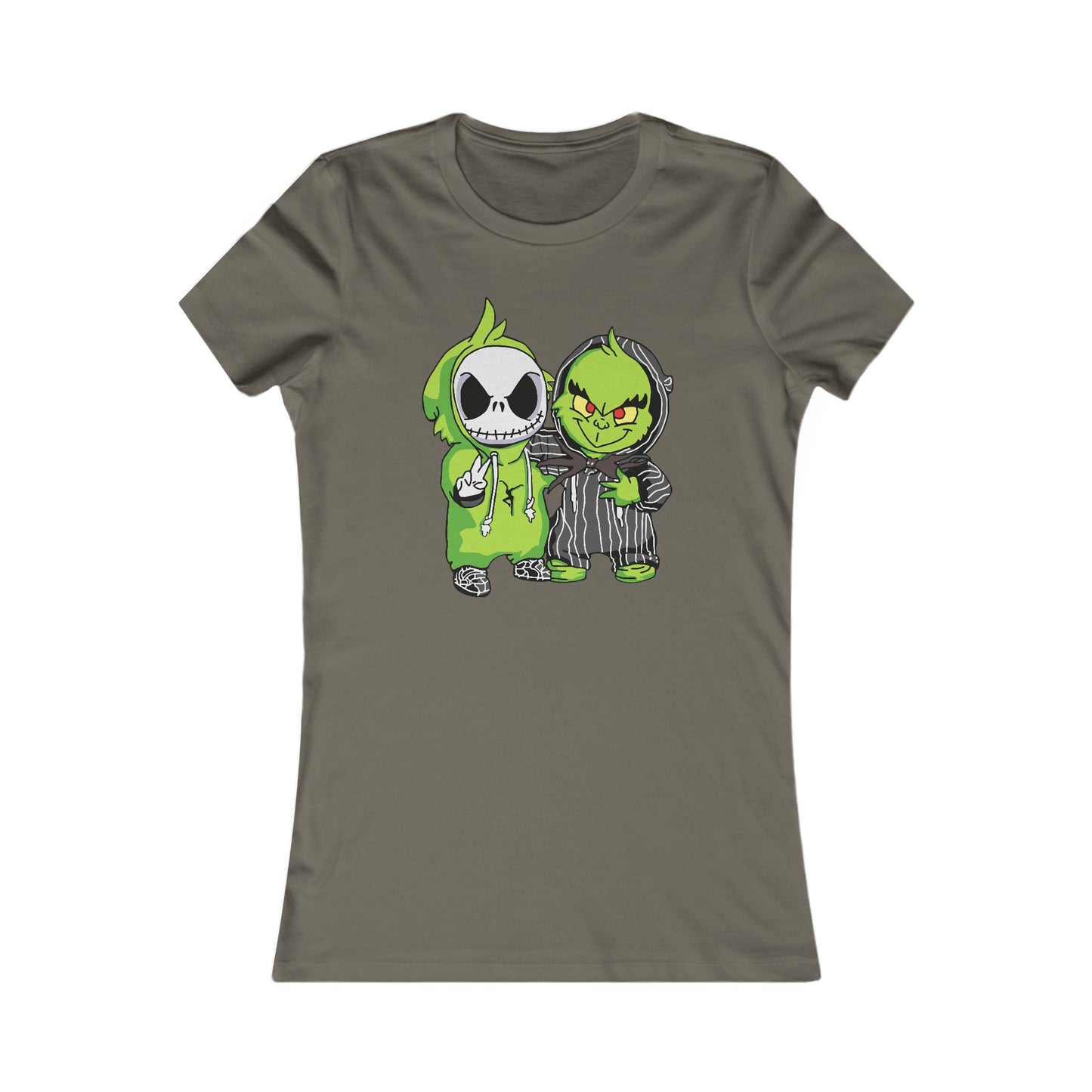 Jack And Grinch Women's Cut