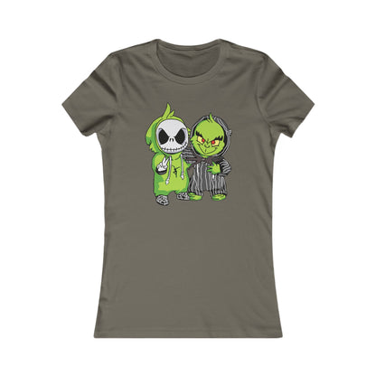 Jack And Grinch Women's Cut