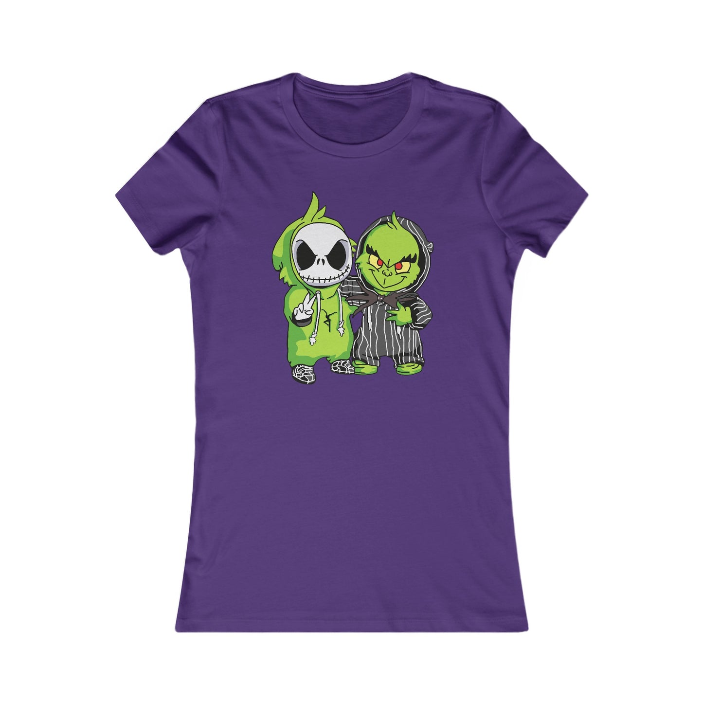 Jack And Grinch Women's Cut